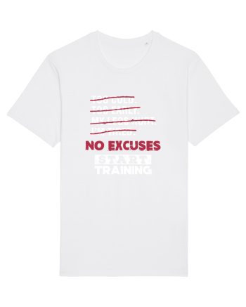 No Excuses White