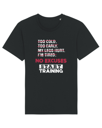 No Excuses Black