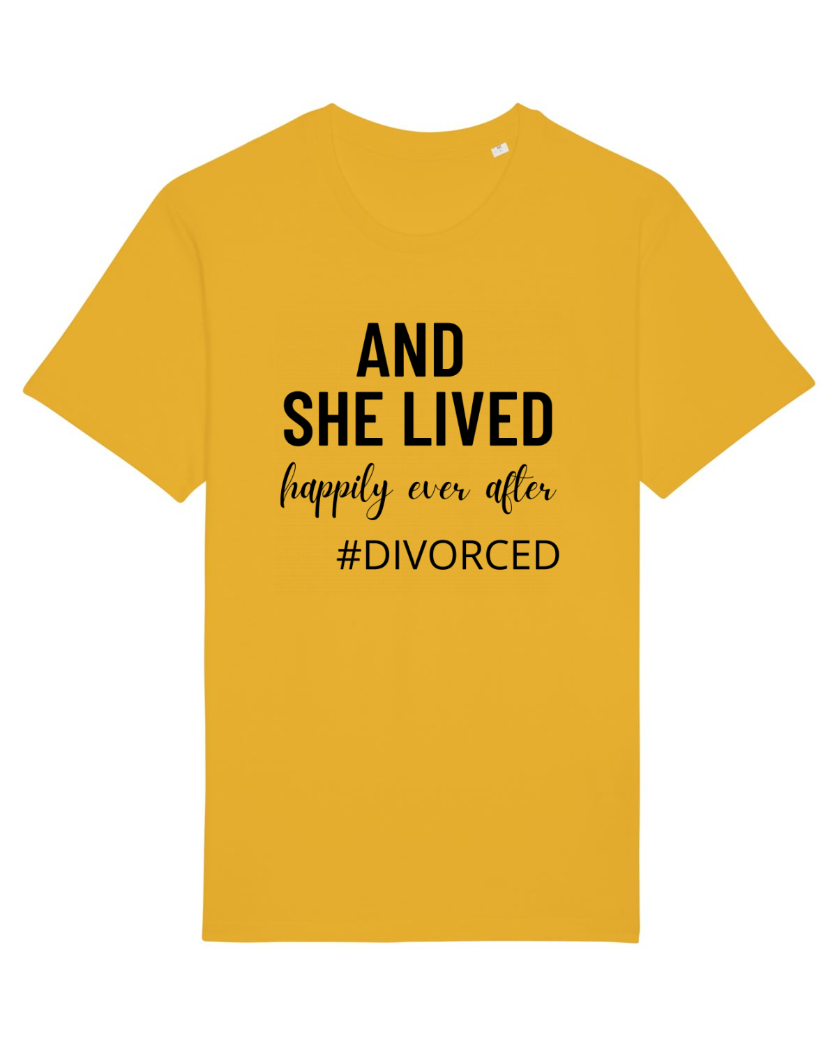 Tricou mânecă scurtă Unisex Rocker Spectra Yellow