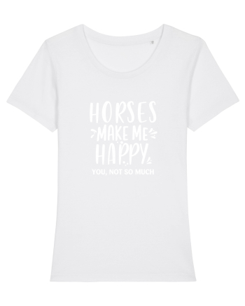 Horses White