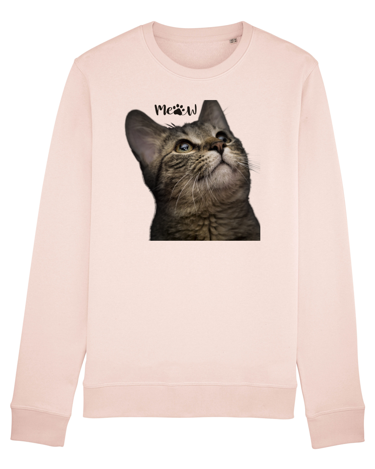 Bluză mânecă lungă Unisex Rise Candy Pink