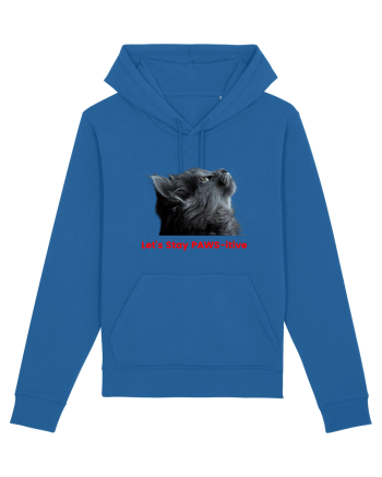 Let's Stay PAWS-itive Royal Blue