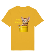 Hey there! Tricou mânecă scurtă Unisex Rocker