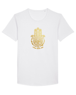 VIbe with me Tricou mânecă scurtă guler larg Bărbat Skater