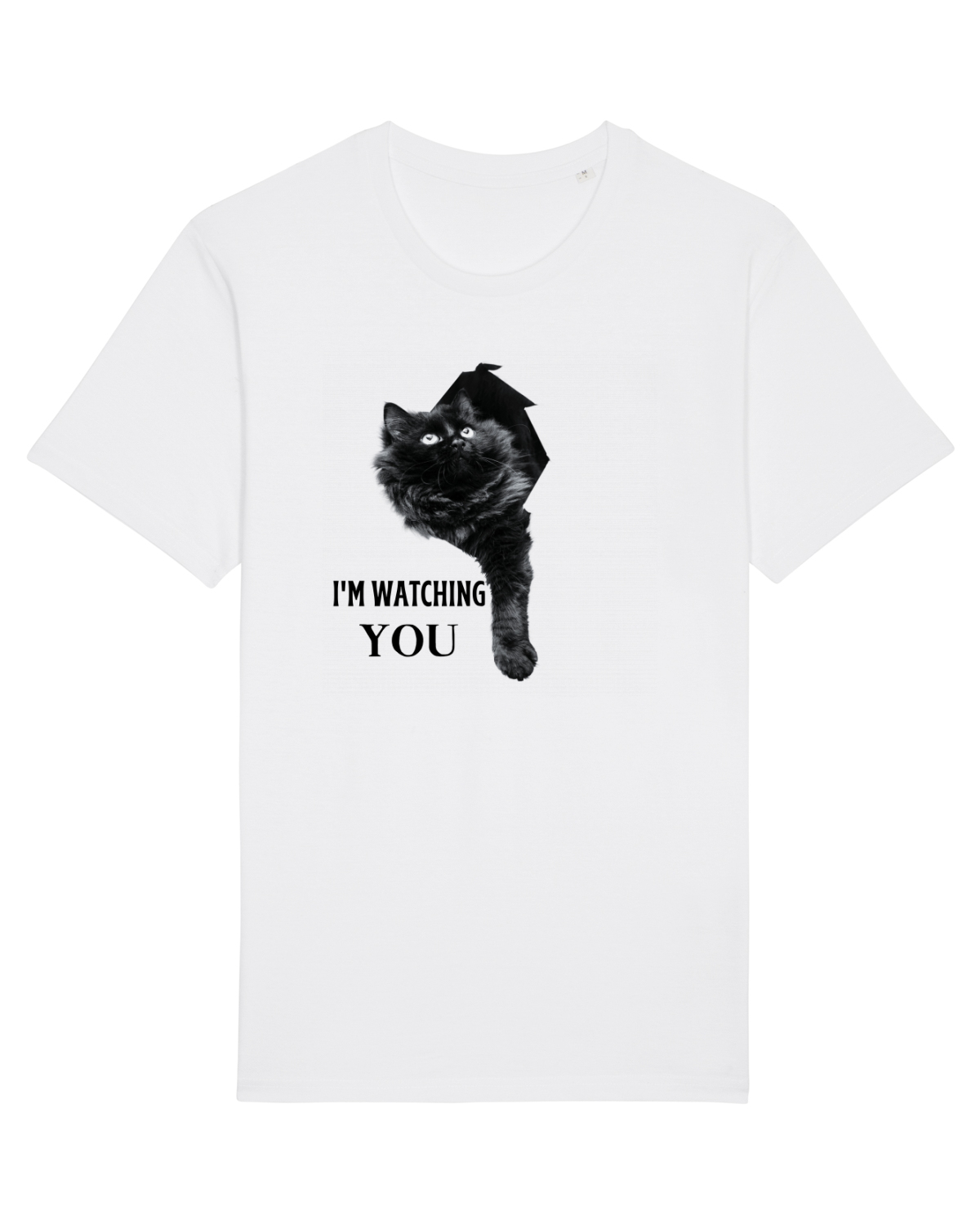 Tricou mânecă scurtă Unisex Rocker White