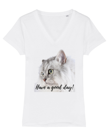 Have a good day! White