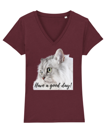Have a good day! Burgundy