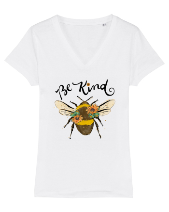Bee Kind Bee White