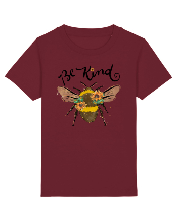 Bee Kind Bee Burgundy