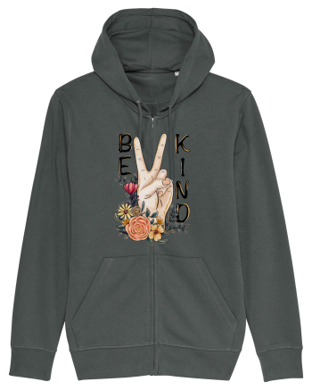 Be Kind Peace Anthracite