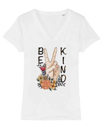 Be Kind Peace White