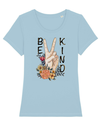 Be Kind Peace Sky Blue