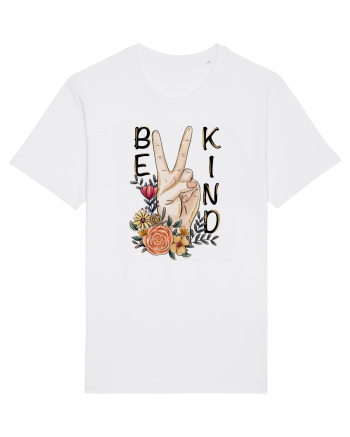 Be Kind Peace White