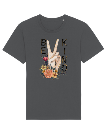 Be Kind Peace Anthracite
