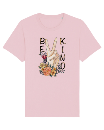 Be Kind Peace Cotton Pink