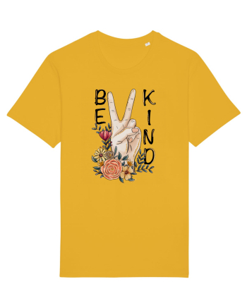 Be Kind Peace Spectra Yellow