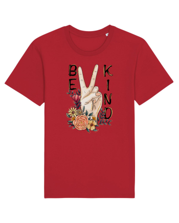 Be Kind Peace Red