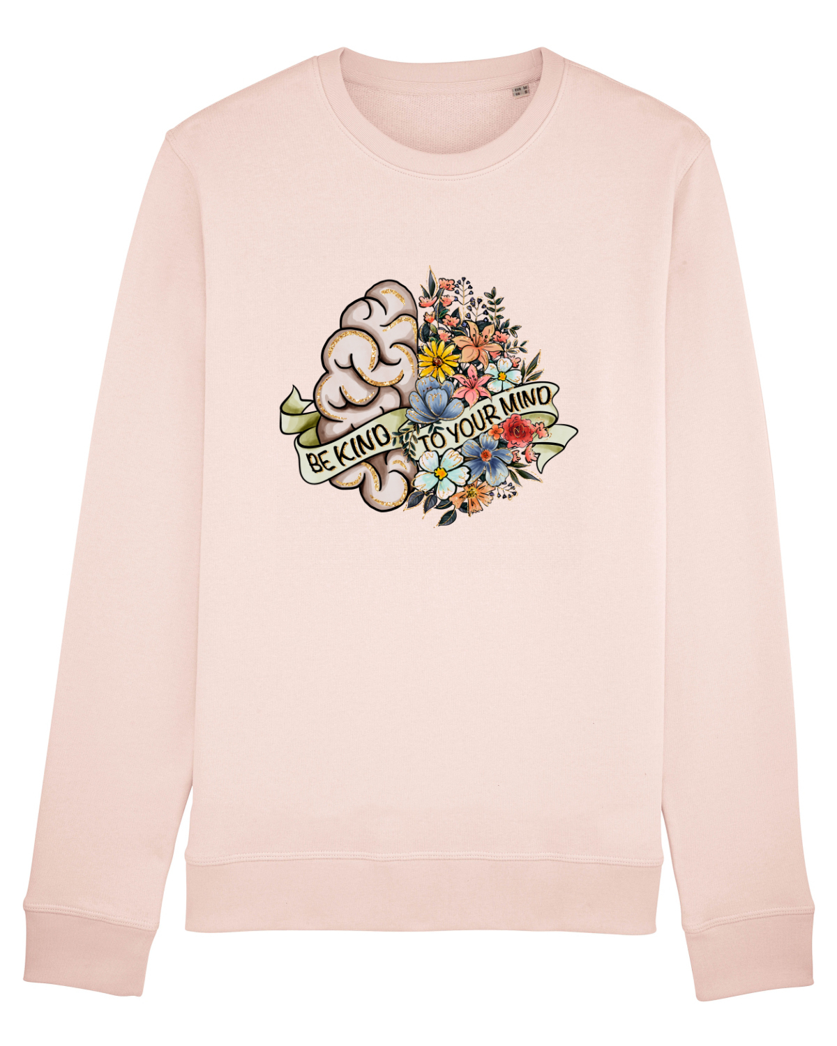 Bluză mânecă lungă Unisex Rise Candy Pink