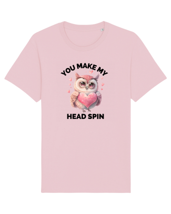 You make my head spin, Bufnita iubitoare roz Cotton Pink