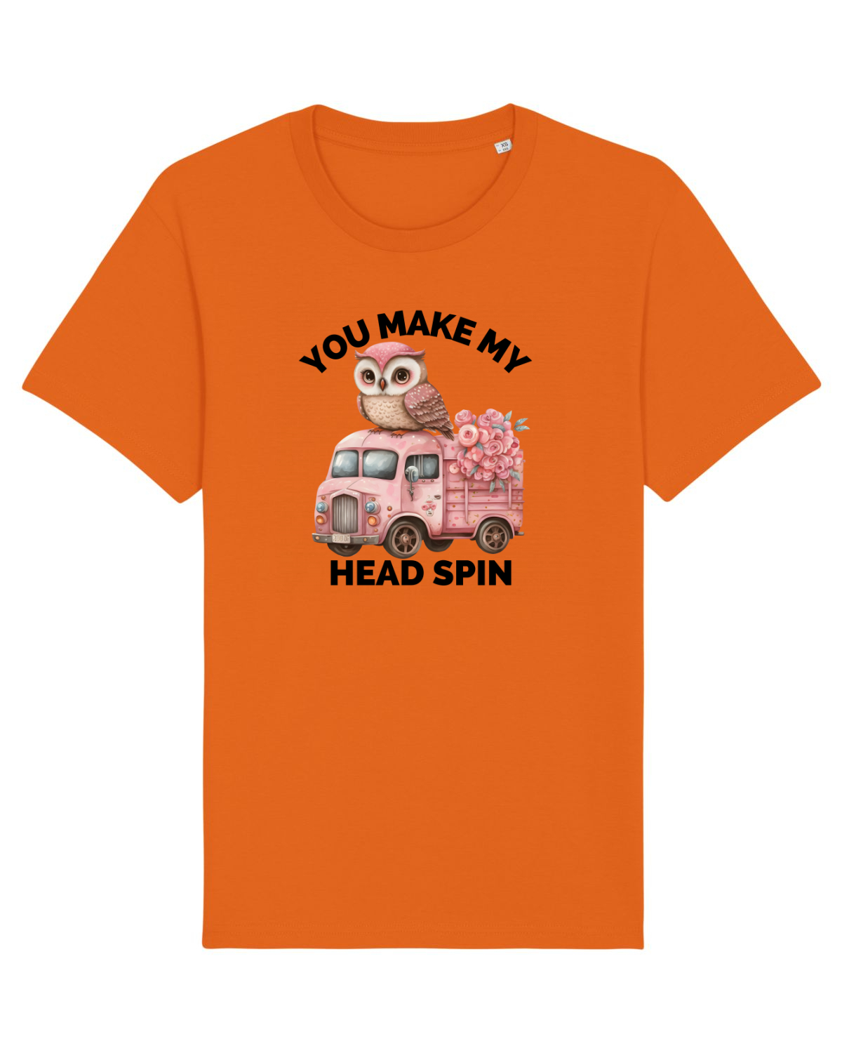 Tricou mânecă scurtă Unisex Rocker Bright Orange
