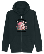 You make my head spin, Bufnita iubitoare roz Hanorac cu fermoar Unisex Connector