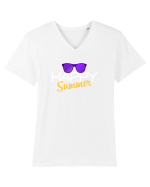 Happy summer Tricou mânecă scurtă guler V Bărbat Presenter