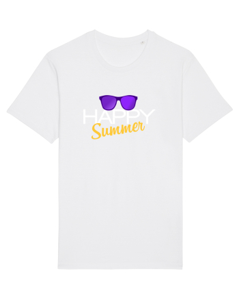 Happy summer White