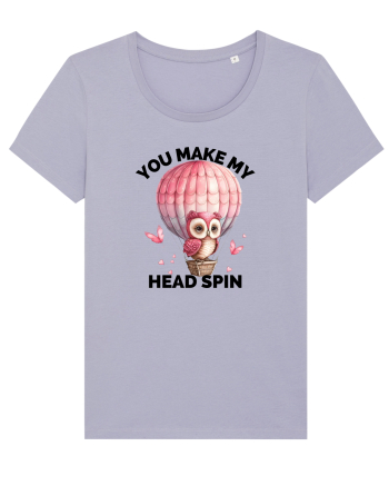 You make my head spin, Bufnita iubitoare roz Lavender