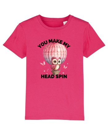 You make my head spin, Bufnita iubitoare roz Raspberry
