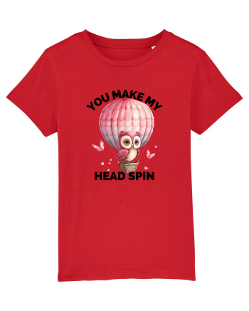 You make my head spin, Bufnita iubitoare roz Red