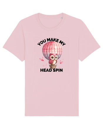You make my head spin, Bufnita iubitoare roz Cotton Pink
