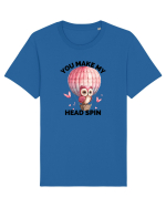 You make my head spin, Bufnita iubitoare roz Tricou mânecă scurtă Unisex Rocker