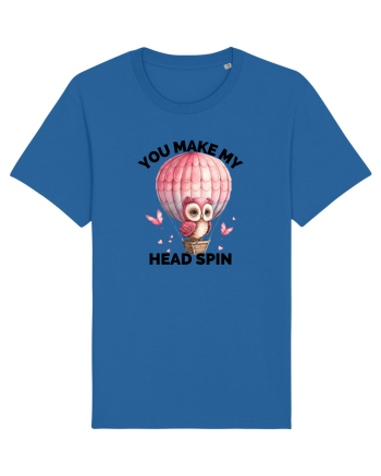 You make my head spin, Bufnita iubitoare roz Royal Blue