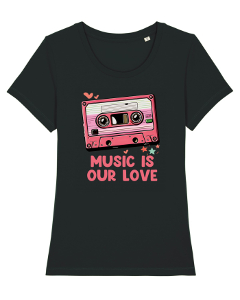 Muzica retro - Music is our love Black