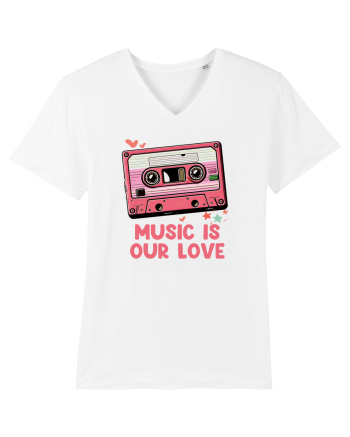 Muzica retro - Music is our love White