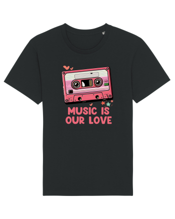 Muzica retro - Music is our love Black