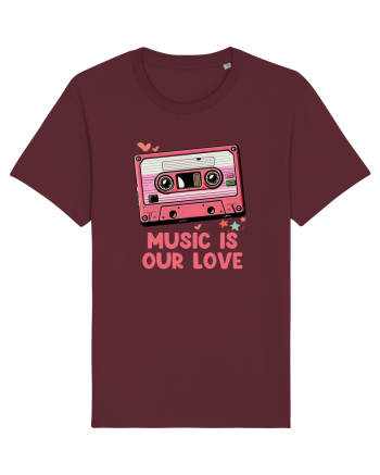 Muzica retro - Music is our love Burgundy