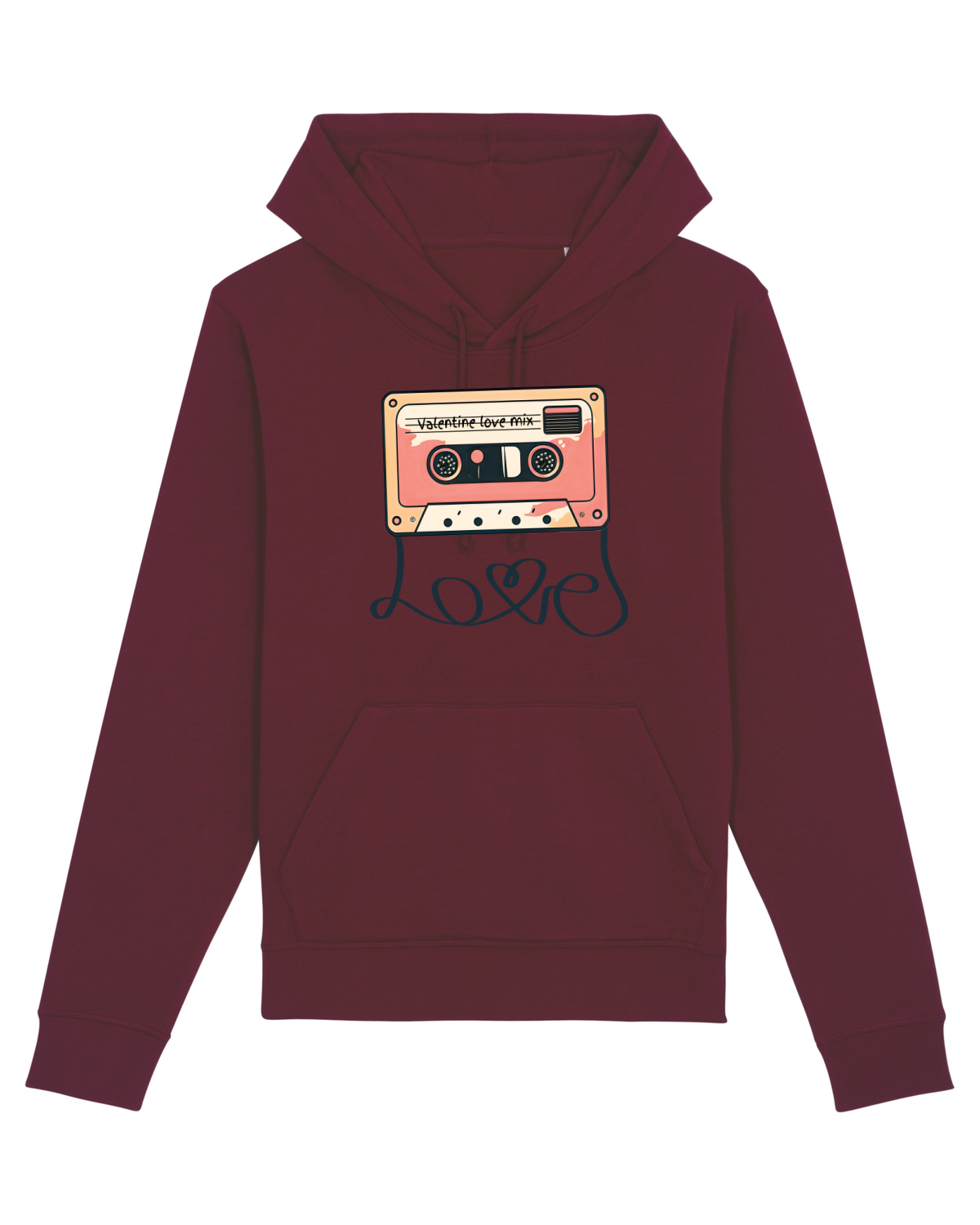Hanorac Unisex Drummer Burgundy