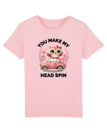 You make my head spin, Bufnita iubitoare roz Tricou mânecă scurtă  Copii Mini Creator