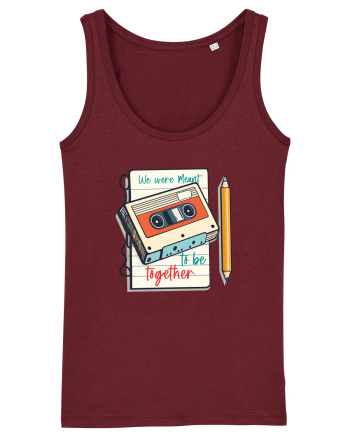 Muzica retro - We were meant to be together Burgundy