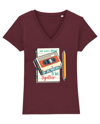 Muzica retro - We were meant to be together Burgundy