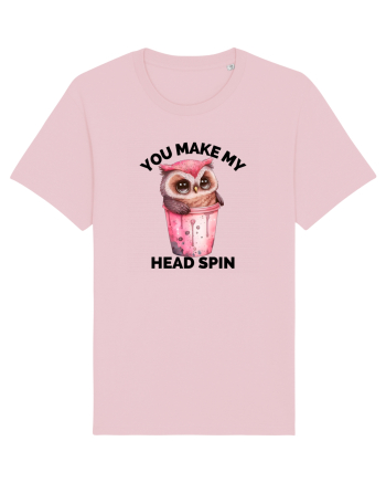 You make my head spin, Bufnita iubitoare roz Cotton Pink
