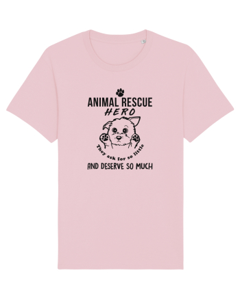 Animal rescue hero Cotton Pink