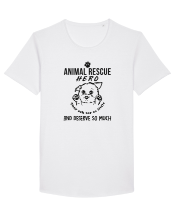 Animal rescue hero White
