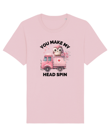 You make my head spin, Bufnita iubitoare roz Cotton Pink