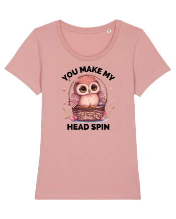 You make my head spin, Bufnita iubitoare roz Canyon Pink