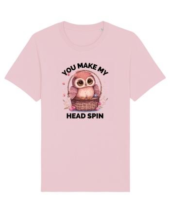 You make my head spin, Bufnita iubitoare roz Cotton Pink