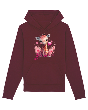 pentru îndrăgostiți - Be mine - Girafa Burgundy