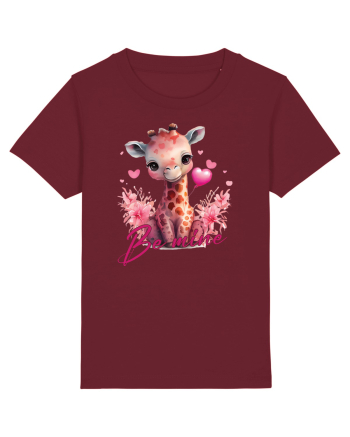 pentru îndrăgostiți - Be mine - Girafa Burgundy