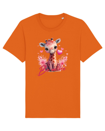 pentru îndrăgostiți - Be mine - Girafa Bright Orange